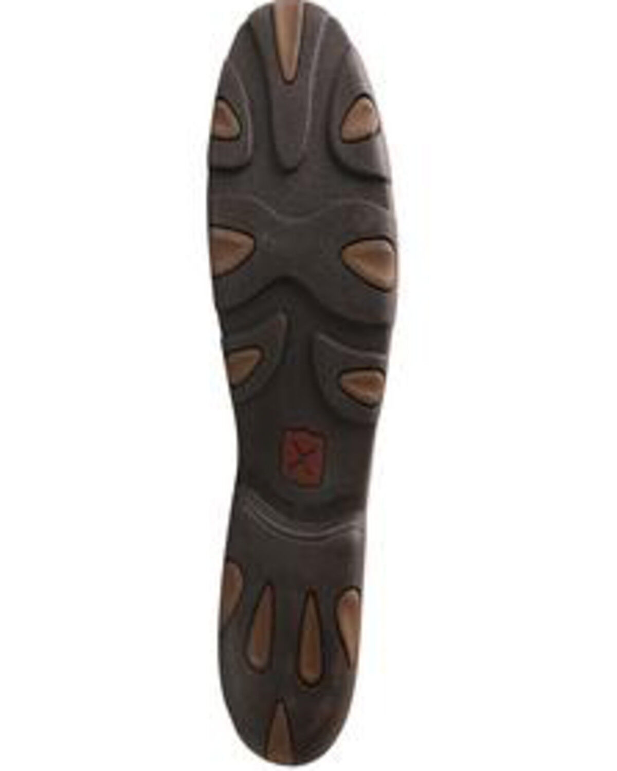 Image #6 - Twisted X Men's Work Chukka Driving Mocs - Alloy Toe, Brown, hi-res