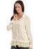 Black Swan Women's Jelena Ruffled Hem Top, Dove Grey, hi-res