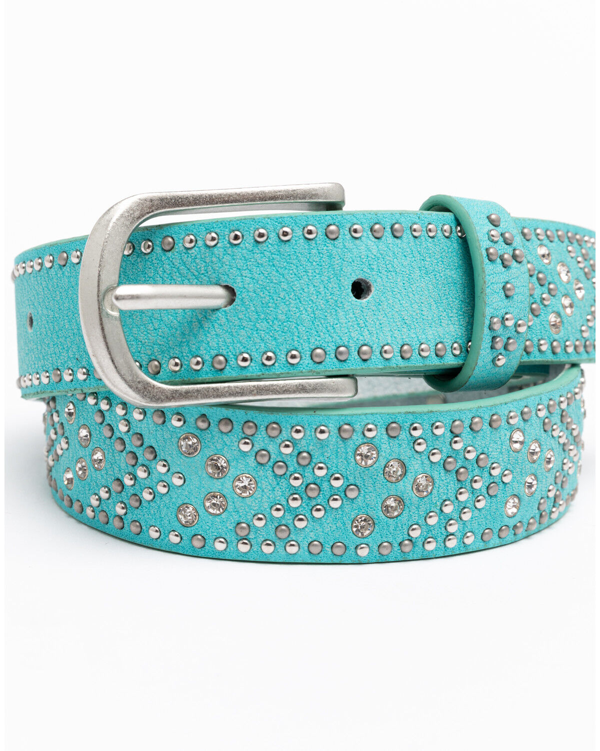 Image #3 - Shyanne Girls' Tempt To Shine Belt, Turquoise, hi-res