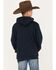 Image #4 - Cody James Boys' Bull Flag Hooded Sweatshirt, Navy, hi-res