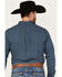 Image #4 - Cody James Men's Seaplane Geo Print Button-Down Western Shirt , Navy, hi-res