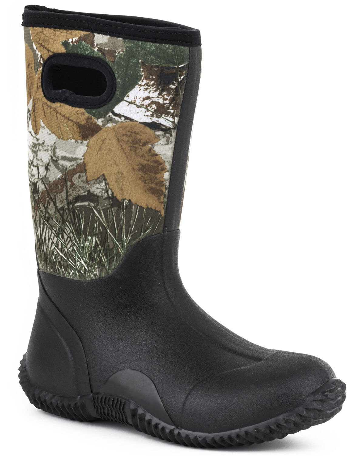 Roper Mens Rubber Camo Barn Boots 