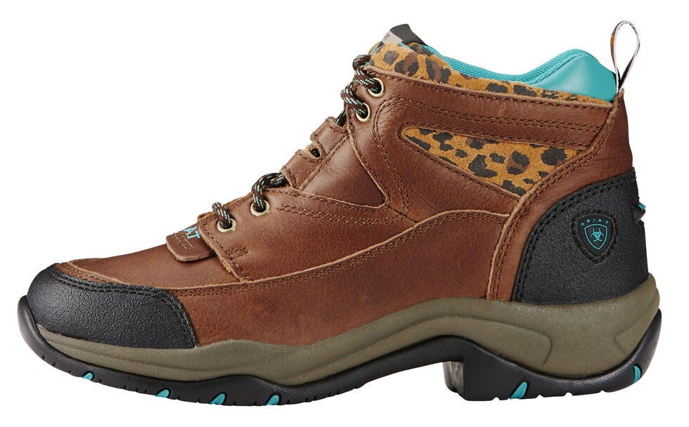 Ariat Women's Tundra Cheetah Terrain Boots Round Toe Country Outfitter