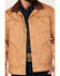 Image #3 - Resistol Men's Journey Solid Canvas Button-Down Jacket, Camel, hi-res