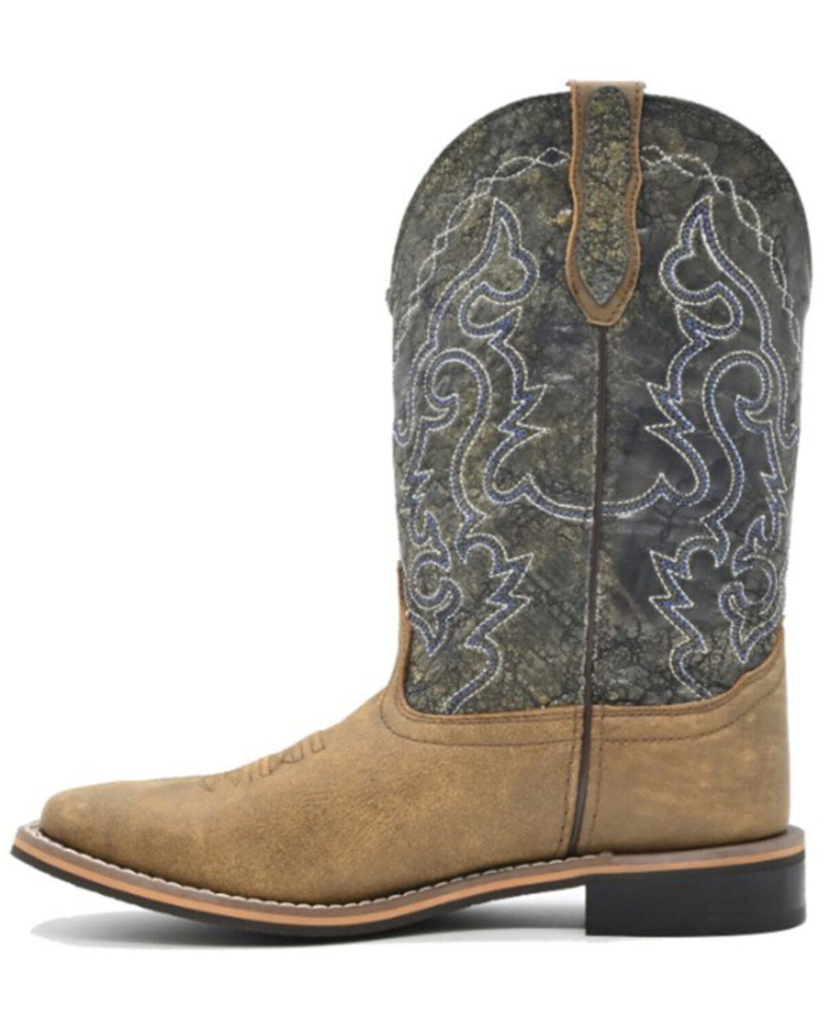 Image #3 - Smoky Mountain Women's Odessa Western Boots - Broad Square Toe, , hi-res