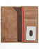 Image #2 - Hooey Men's Hooey Logo Laser Cut Southwestern Print Rodeo Wallet, Brown, hi-res