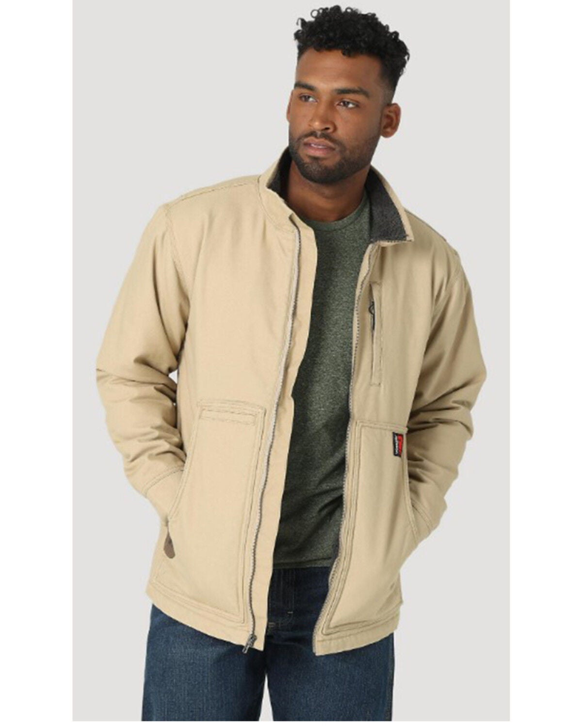 Tough Layers Sherpa Lined Canvas Jacket 