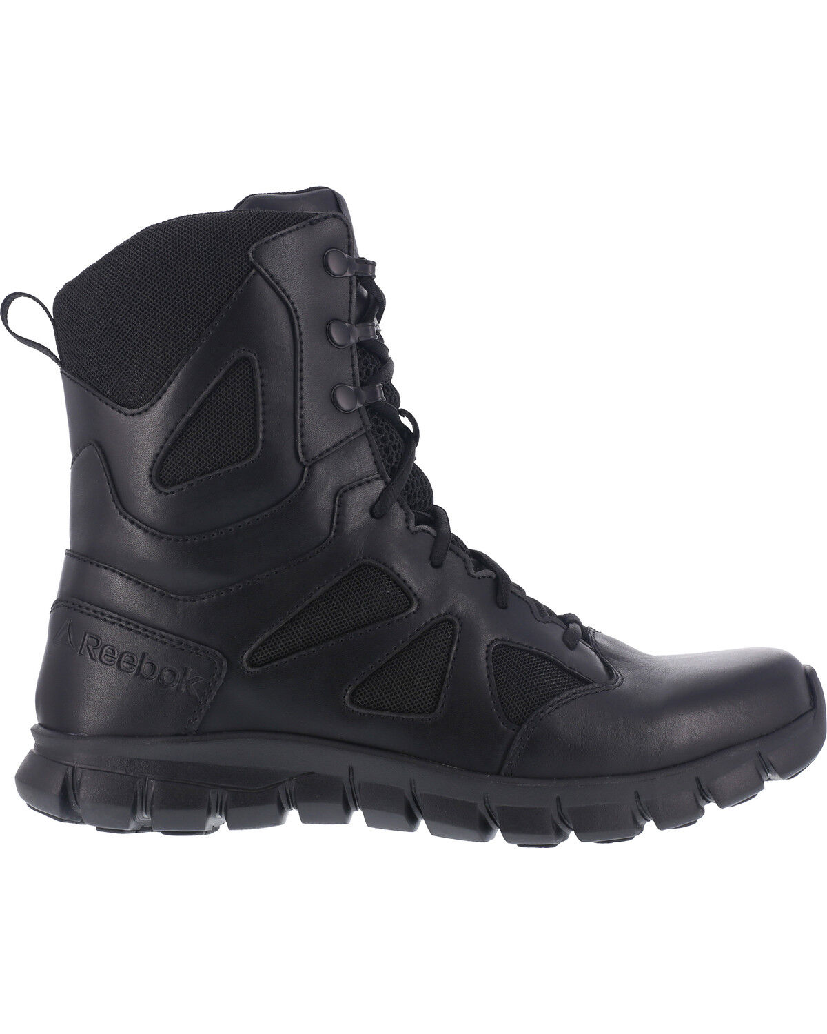 Image #3 - Reebok Men's 8" Sublite Cushion Tactical Boots - Soft Toe, Black, hi-res