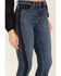 Image #2 - Idyllwind Women's Holland Medium Wash Contrast Panels High Risin' Stretch Bootcut Jeans, Medium Wash, hi-res