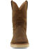 Image #4 - Twisted X Men's 10" Work Pull-On Wedge Work Boots - Soft Toe, Distressed Brown, hi-res