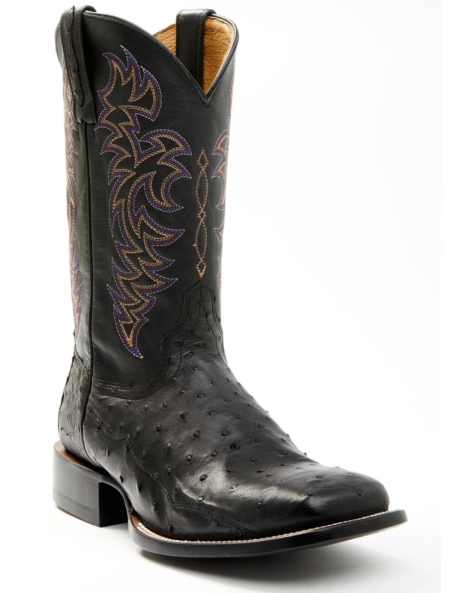 Cody James Men s Exotic Full Quill Ostrich Western Boots Broad