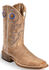 Image #1 - Justin Men's Caddo Bent Rail Western Boots - Square Toe, Beige, hi-res