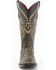 Image #3 - Ferrini Women's Cleopatra Western Boots - Broad Square Toe, Gold, hi-res