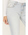 Image #2 - Shyanne Women's Agave Light Wash Mid Rise Destructed Stretch Flare Jeans, Light Wash, hi-res