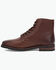 Image #3 - Frye Men's Barrett Lace-Up Casual Boots - Round Toe, Cognac, hi-res