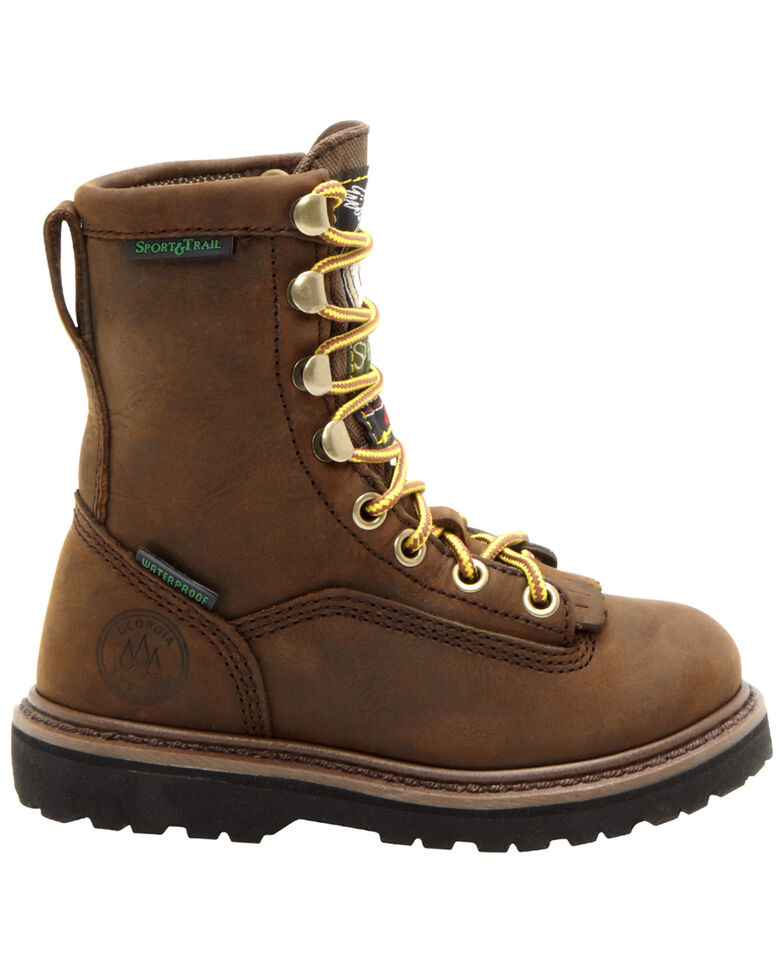 Boys' Insulated Outdoor Waterproof LaceUp Boots Country Outfitter