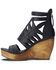 Image #3 - Lane Women's Becca Wedge Heels, Jet Black, hi-res