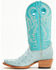 Image #3 - Corral Women's Exotic Ostrich Western Boots - Square Toe, Blue, hi-res