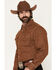 Image #2 - Kimes Ranch Men's Roscoe Denim Long Sleeve Snap Western Shirt, Brown, hi-res