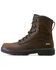 Image #2 - Ariat Men's 8" Turbo Waterproof Work Boots - Carbon Toe, Dark Brown, hi-res