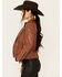 Image #2 - Maurtius Leather Women's Boot Barn Exclusive Studded Leather Jacket, Tan, hi-res