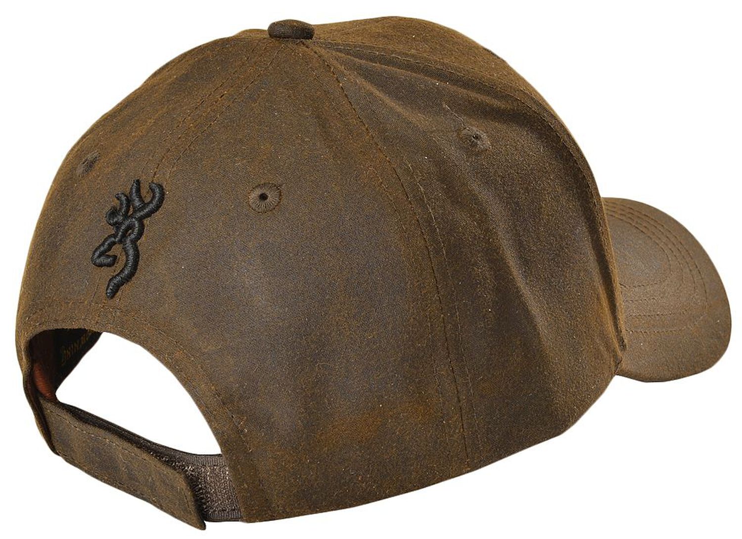 Image #3 - Browning American Flag Buckmark Logo Ball Cap, Brown, hi-res