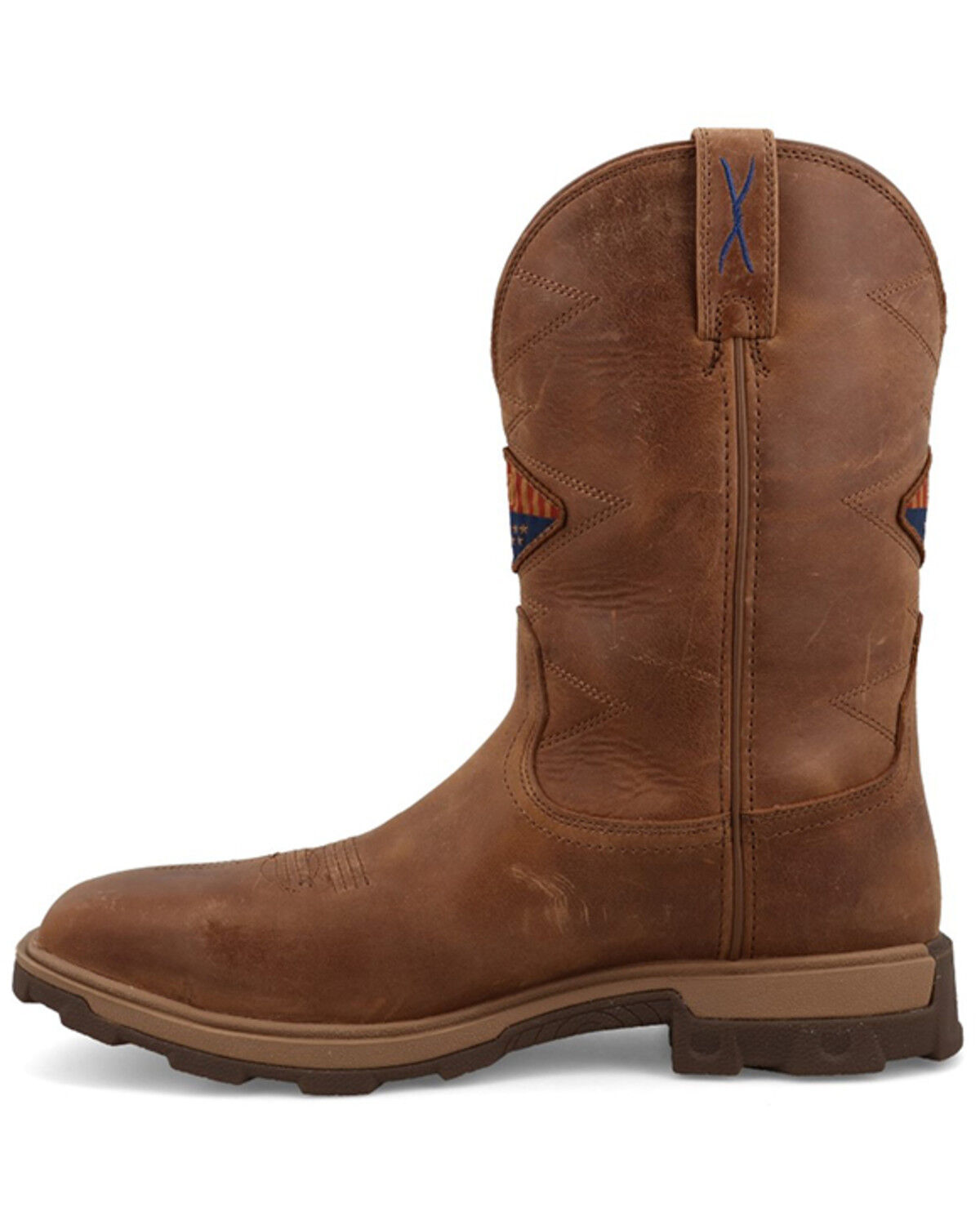 Image #3 - Twisted X Men's 11" Ultralite X™ Waterproof Work Boots - Nano Toe, Tan, hi-res