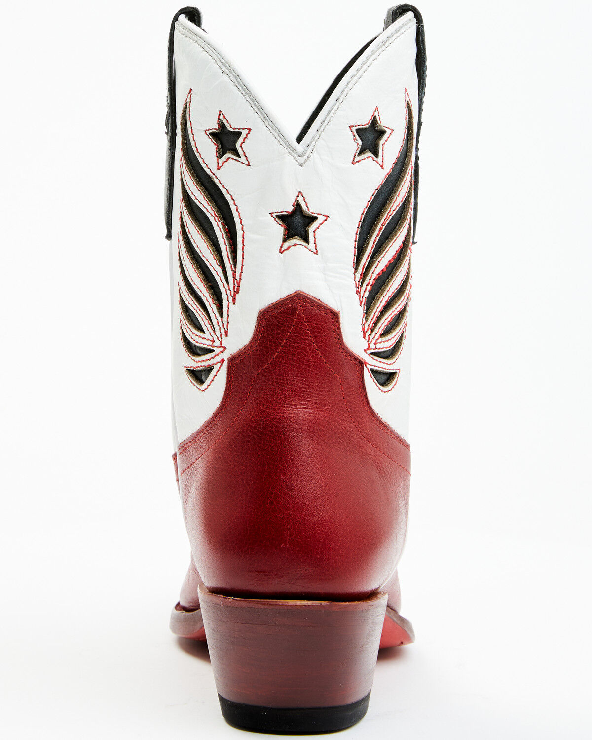 Image #5 - Idyllwind Women's Roadie Western Booties - Round Toe, Red, hi-res