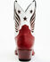 Image #5 - Idyllwind Women's Roadie Western Booties - Round Toe, Red, hi-res