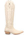 Image #2 - Dan Post Women's Heartland Tall Western Boots - Snip Toe, Ivory, hi-res