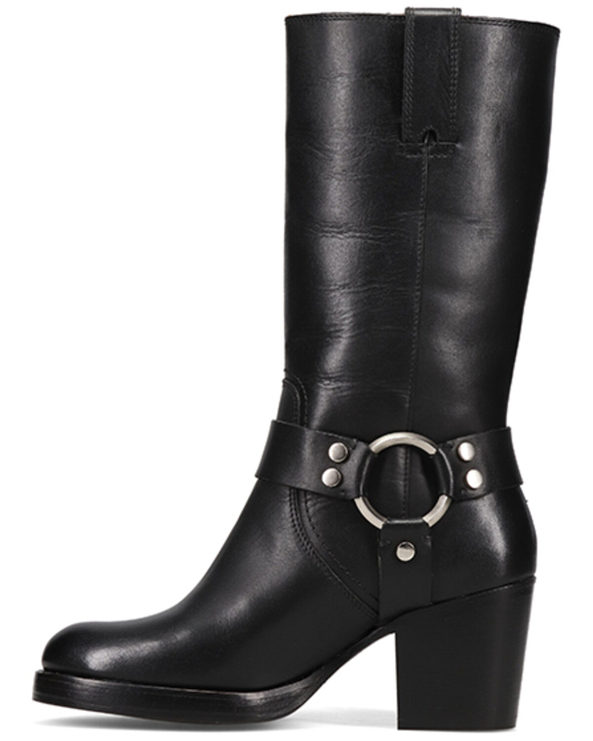 Image #3 - Frye Women's Jean Harness Fashion Boots - Round Toe, Black, hi-res