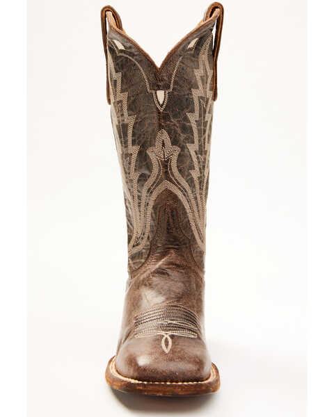 Image #4 - Idyllwind Women's Bandit Western Performance Boots - Broad Square Toe, Dark Brown, hi-res