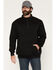 Image #1 - Forge Workwear Men's FR 1/4 Zip Work Pullover Sweater, Black, hi-res