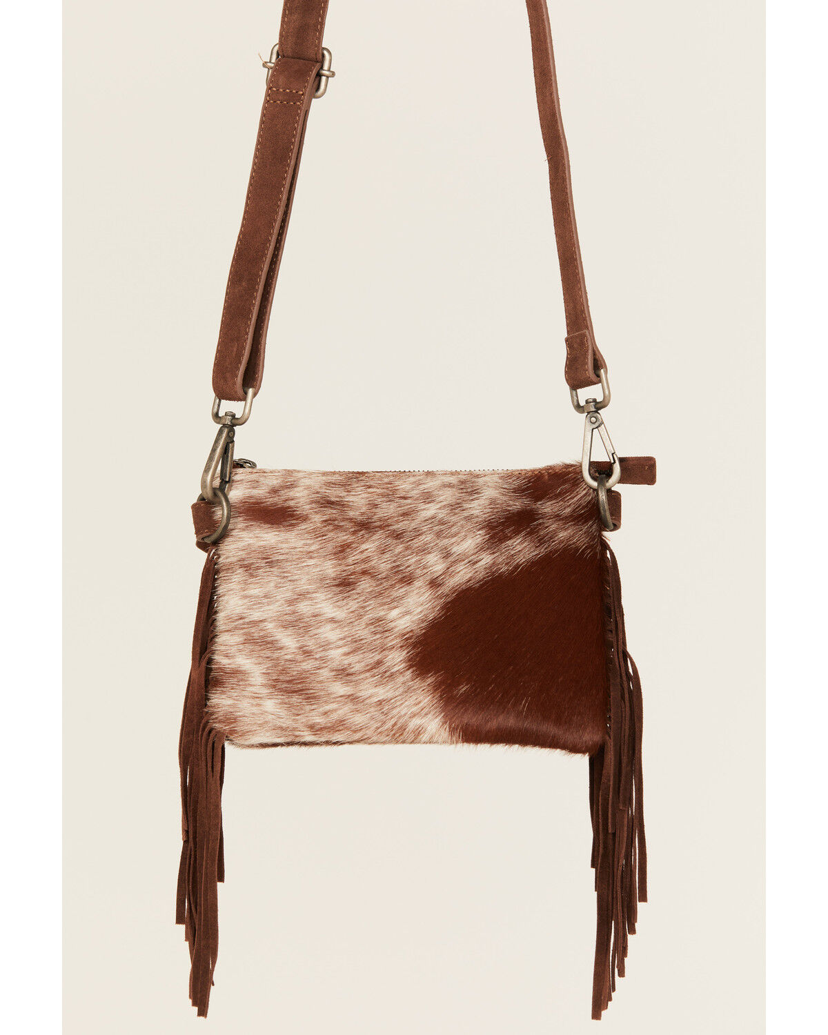 Image #6 - Shyanne Women's Meadow Hairon Leather Crossbody Bag, Brown, hi-res