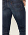 Image #4 - Levi's Men's 527 Prewashed Low Straight Bootcut Jeans, Blue, hi-res