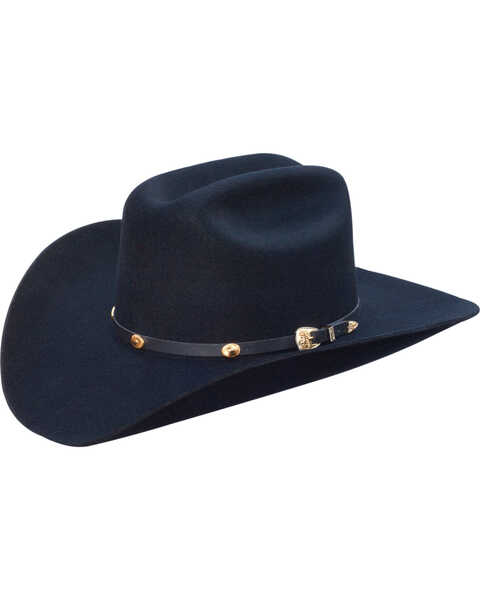 Silverado Colt Felt Cowboy Hat , Black, hi-res