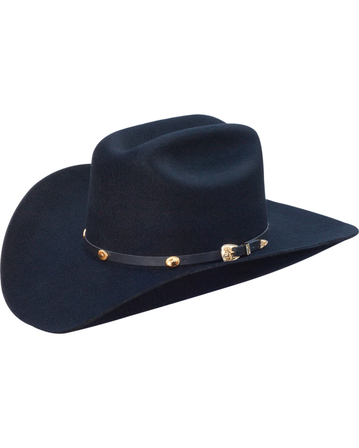 Image #1 - Silverado Colt Felt Cowboy Hat, Black, hi-res