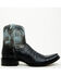 Image #2 - Corral Women's Exotic Caiman Western Boots - Square Toe, Dark Blue, hi-res