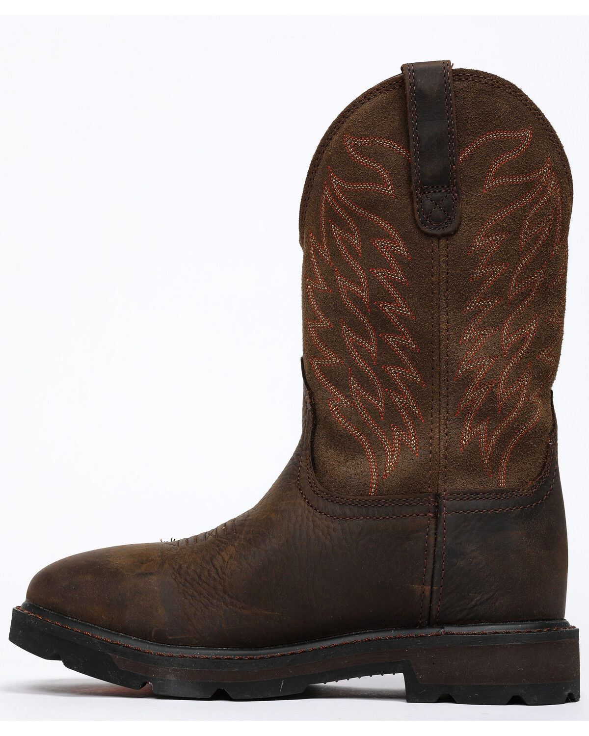 Image #3 - Ariat Men's Groundbreaker H20 Boots - Square Toe, Dark Brown, hi-res