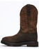 Image #3 - Ariat Men's Groundbreaker H20 Boots - Square Toe, Dark Brown, hi-res