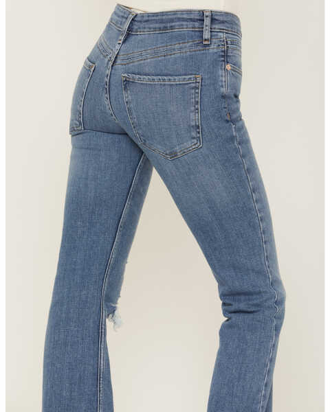 Image #4 - Free People Women's Carmen Vintage Flare Jeans, Medium Wash, hi-res