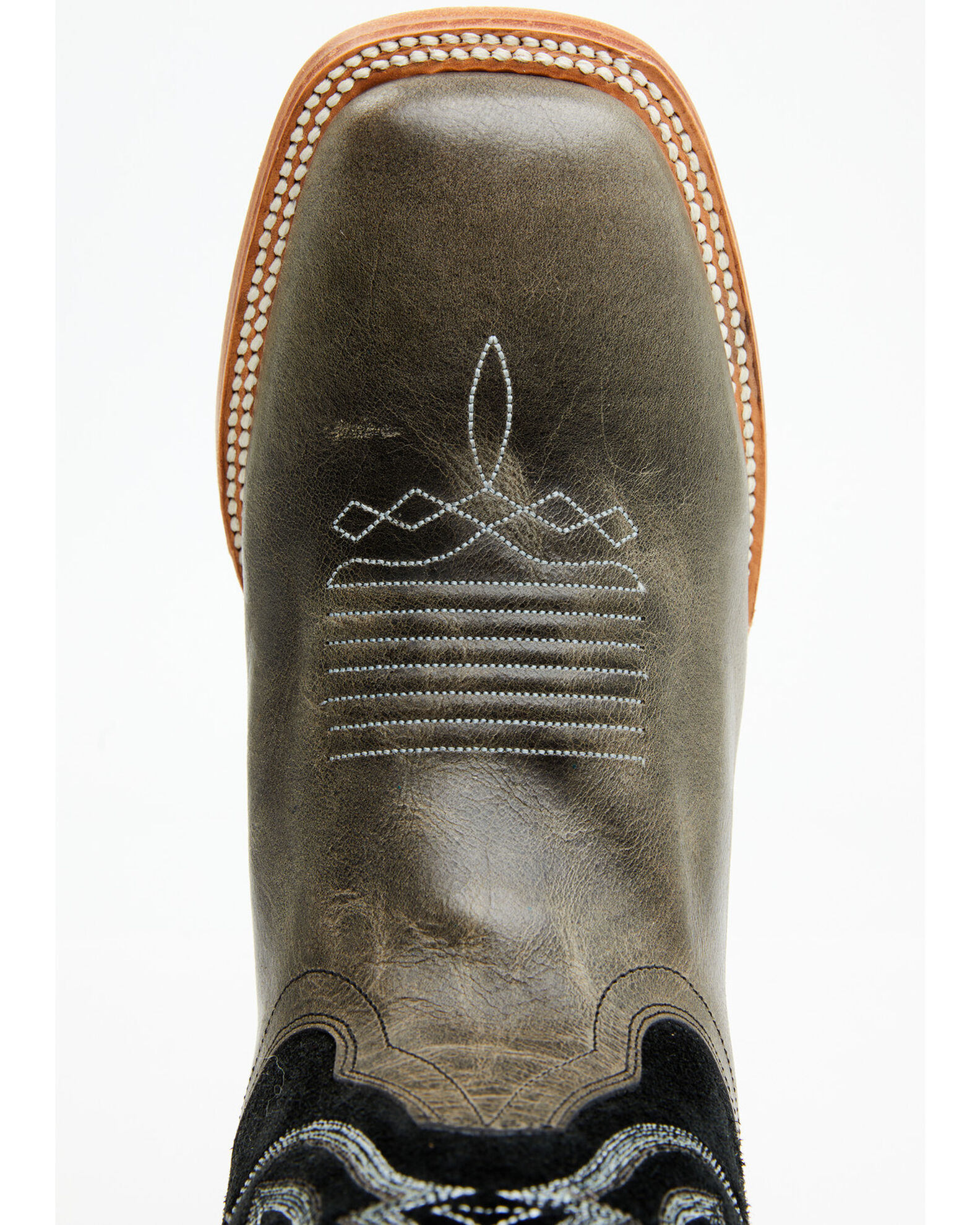 Image #6 - Cody James Men's Lynx Western Boots - Broad Square Toe, Grey, hi-res