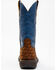 Image #5 - Brothers and Sons Men's Lite Performance Western Boots - Broad Square Toe, Blue, hi-res