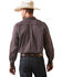 Image #3 - Ariat Men's Pro Series Immanuel Plaid Print Fitted Long Sleeve Button-Down Western Shirt, Black, hi-res