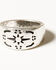 Image #4 - Shyanne Women's Cactus Turquoise Rings - 3-Piece, Silver, hi-res