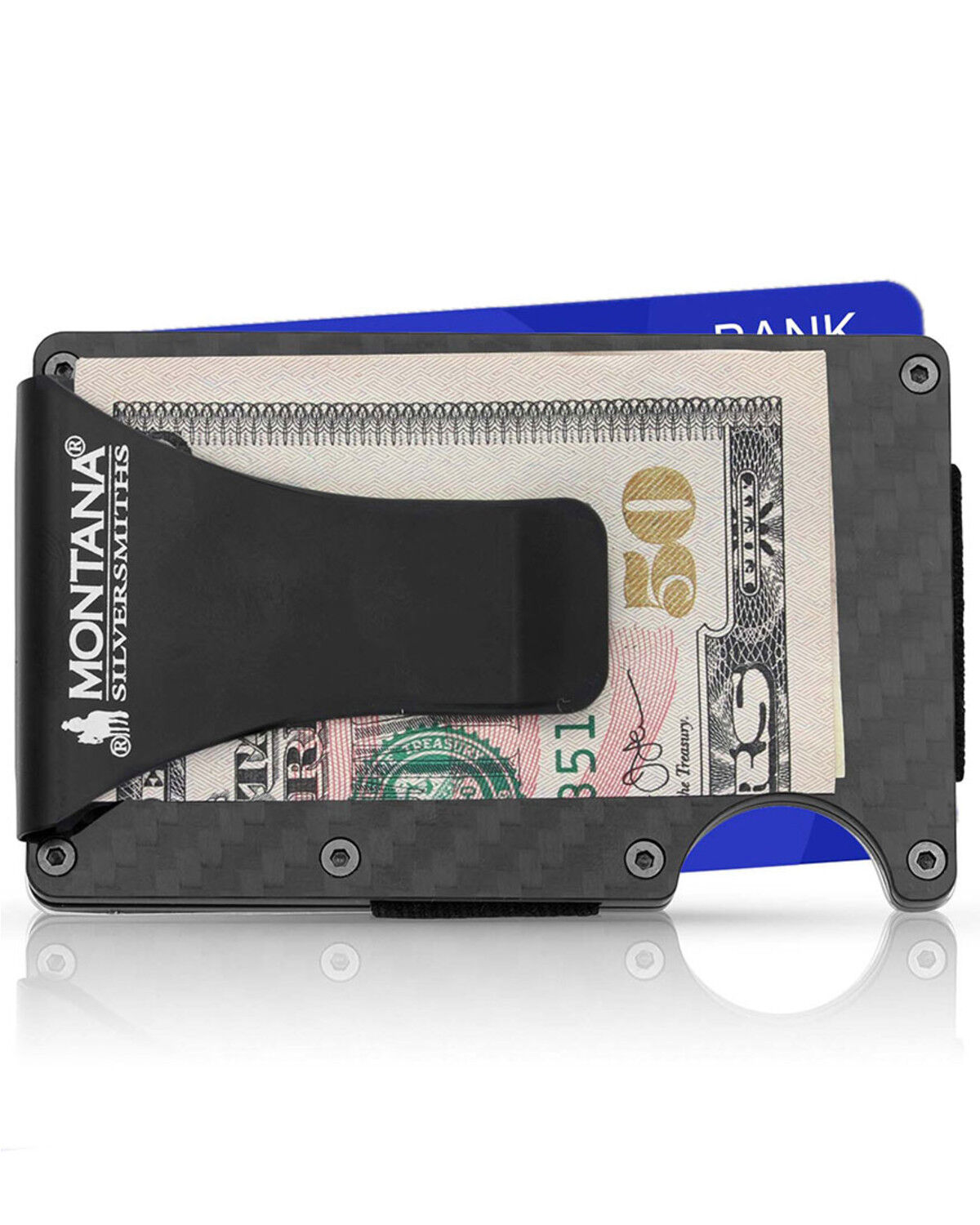 Image #2 - Montana Silversmiths Men's Credit Card & Cash Case With Praying Cowboy, Multi, hi-res