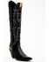 Image #1 - Idyllwind Women's Gwennie Nilo Tall Leather Western Boots - Snip Toe , Black, hi-res