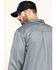 Image #5 - Hawx Men's FR Long Sleeve Woven Work Shirt, Silver, hi-res