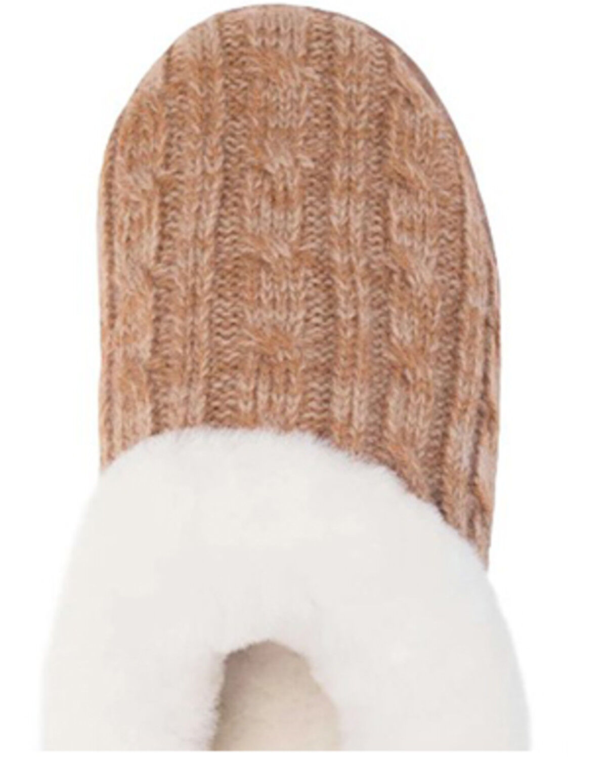 Image #5 - Cloud Nine Women's Crochet Clog Slippers, Chestnut, hi-res