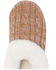Image #5 - Cloud Nine Women's Crochet Clog Slippers, Chestnut, hi-res